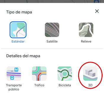 Imagen - Cómo ver los mapas de Google Maps en 3D