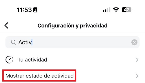 Imagen - Cómo ocultar &quot;en línea&quot; en Instagram DM