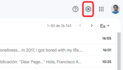 Imagen - Gmail: cómo activar el modo oscuro