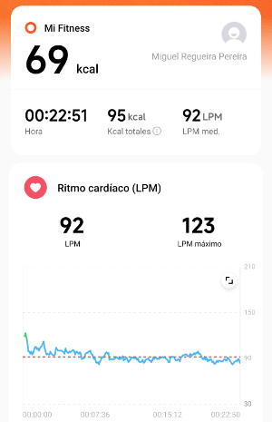 Imagen - Cómo registrar un ejercicio con la Xiaomi Mi Band