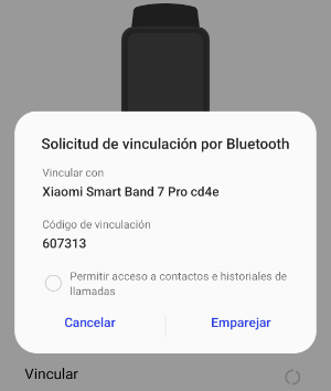 Imagen - Cómo conectar la Mi Band