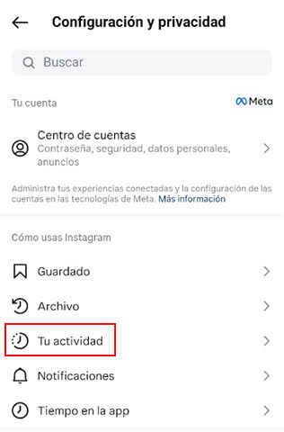 Imagen - Cómo ver el historial de cambios de tu perfil de Instagram