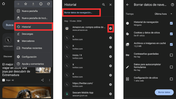 Imagen - Cómo eliminar el historial de Chrome