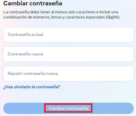 Imagen - Cómo cambiar la contraseña de acceso de Facebook
