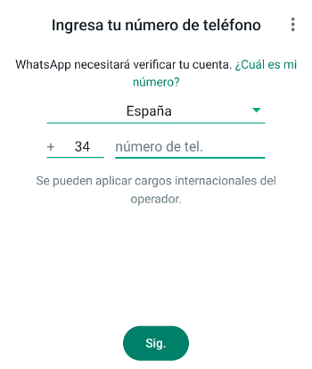 Imagen - Cómo activar WhatsApp sin código de verificación