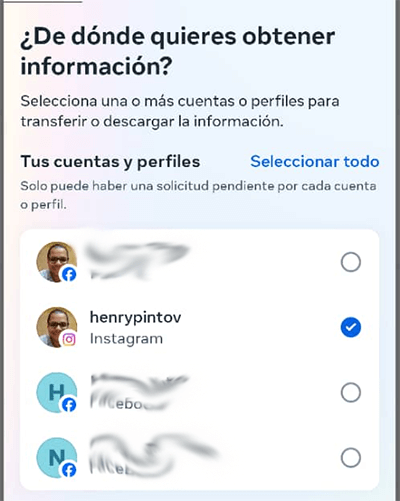 Imagen - Cómo exportar todos los datos de Instagram