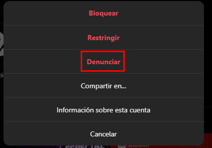 Imagen - Cómo denunciar una cuenta en Instagram