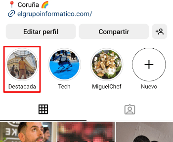 Imagen - Cómo quitar títulos a Stories destacadas en Instagram