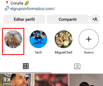 Imagen - Cómo quitar títulos a Stories destacadas en Instagram
