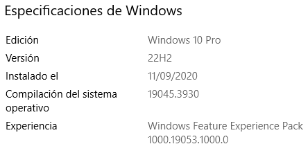 Imagen - Cómo ver la última versión de Windows instalada