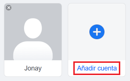 Imagen - Cómo iniciar sesión en Facebook con otro usuario