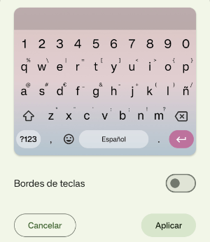 Imagen - Cómo cambiar el color del teclado de WhatsApp