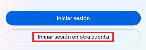 Imagen - Cómo iniciar sesión en Facebook con otro usuario