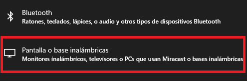 Imagen - Cómo conectar pantallas inalámbricas Bluetooth en Windows 10