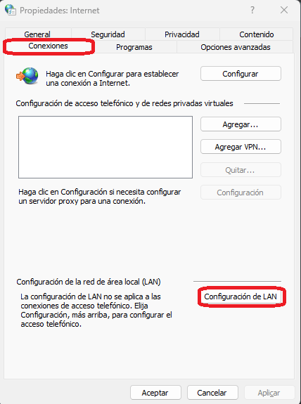 Imagen - Cómo solucionar el error &quot;ERR NO SUPPORTED PROXIES&quot;