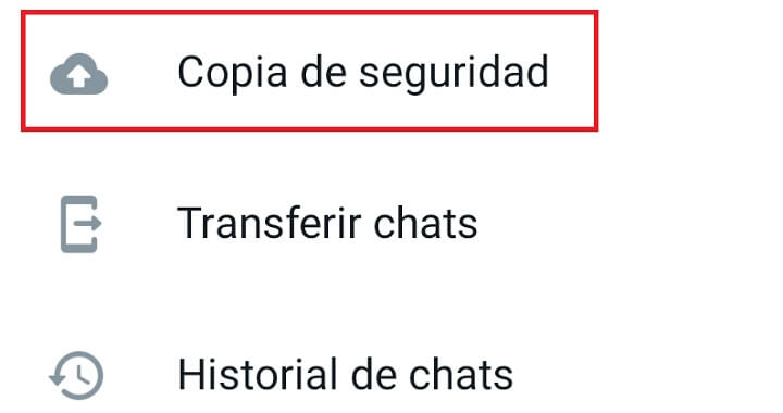 Imagen - Cómo hacer una copia de seguridad de WhatsApp en Android