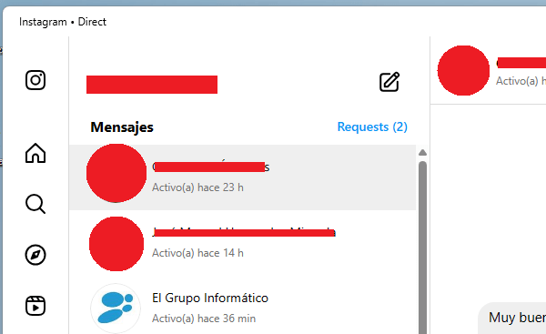 Imagen - Cómo usar Instagram Direct desde el ordenador