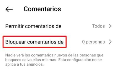 Imagen - Cómo desactivar los comentarios en Instagram