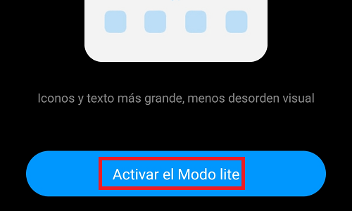 Imagen - Cómo activar el Modo Lite en un móvil Xiaomi