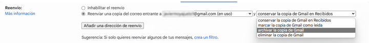 Imagen - Cómo reenviar los correos de una cuenta de Gmail a Gmail
