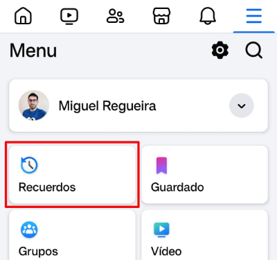 Imagen - Cómo ver &quot;Recuerdos&quot; en Facebook