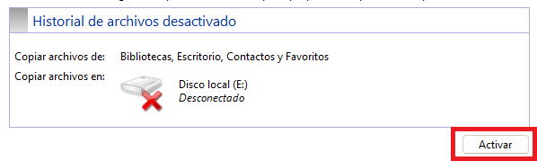 Imagen - Cómo utilizar el Historial de archivos de Windows