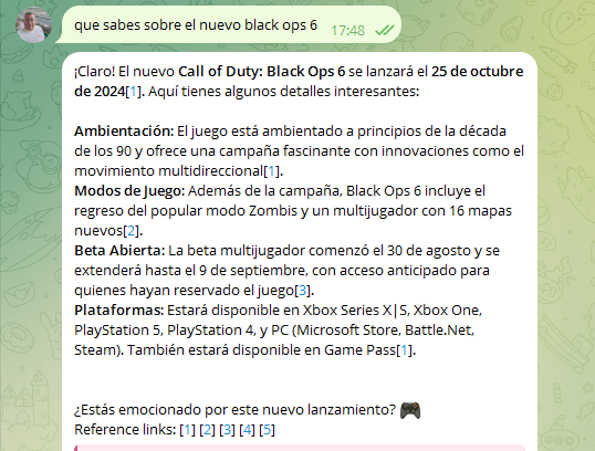 Imagen - Cómo utilizar Copilot en Telegram