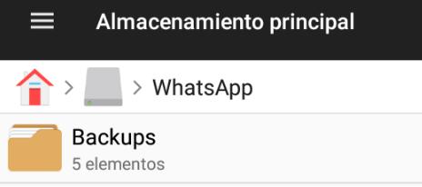 Imagen - ¿Dónde se guardan las copias de seguridad de WhatsApp?