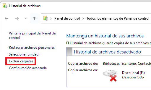 Imagen - Cómo utilizar el Historial de archivos de Windows