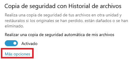 Imagen - Cómo utilizar el Historial de archivos de Windows