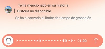 Imagen - ¿Cuál es el límite de los audios en Instagram?
