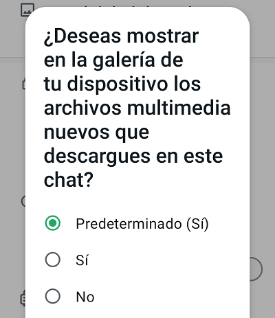 Imagen - Cómo guardar las fotos de WhatsApp en la galería