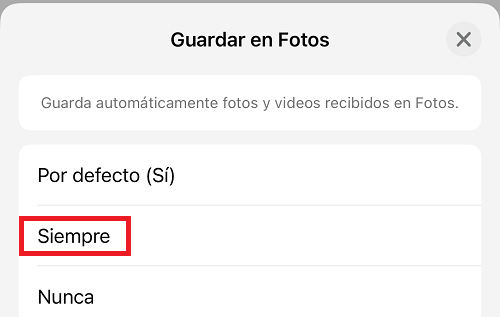 Imagen - Cómo guardar las fotos de WhatsApp en la galería