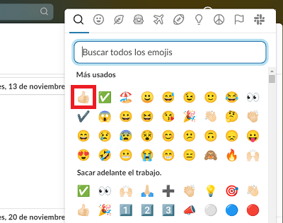 Imagen - Cómo reaccionar con emojis en Slack
