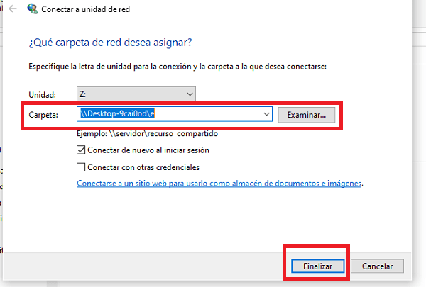 Imagen - Cómo compartir un disco duro en red local