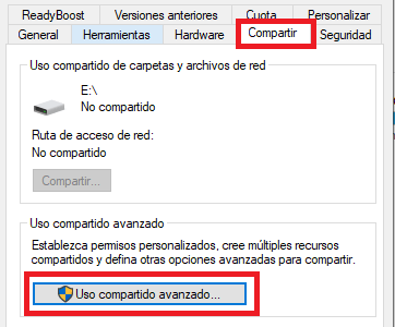Imagen - Cómo compartir un disco duro en red local