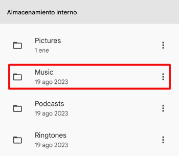 Imagen - ¿Dónde se guarda la música en Android?