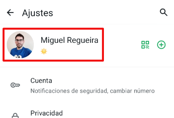 Imagen - Cómo poner tu perfil de Instagram en WhatsApp