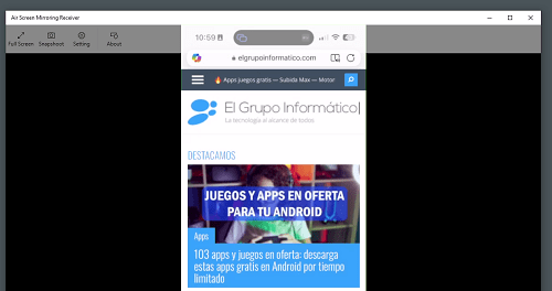 Imagen - Cómo duplicar la pantalla de un iPad, iPhone o Mac a un ordenador