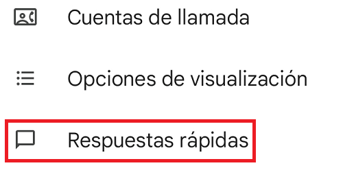 Imagen - Cómo configurar las respuestas predeterminadas por SMS a llamadas
