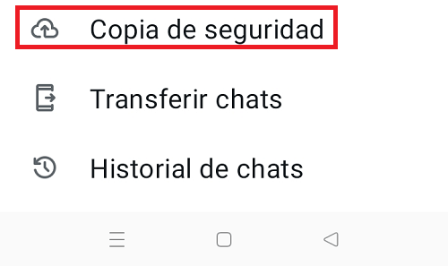Imagen - Cómo arreglar la copia de seguridad automática de WhatsApp