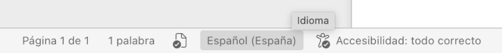 Imagen - Cómo cambiar el idioma del corrector de Word