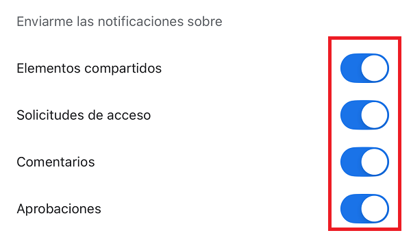 Imagen - Cómo tener notificaciones cuando se hagan cambios en Google Drive