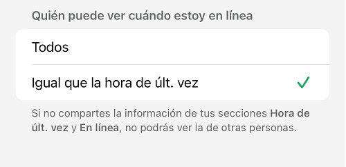 Imagen - Cómo ocultar &quot;en línea&quot; o &quot;última vez visto en línea&quot; en WhatsApp