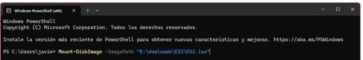 Imagen - Cómo montar archivos .iso con Windows 11 sin programas de terceros