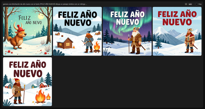 Imagen - C&oacute;mo crear las mejores felicitaciones de A&ntilde;o Nuevo con la IA