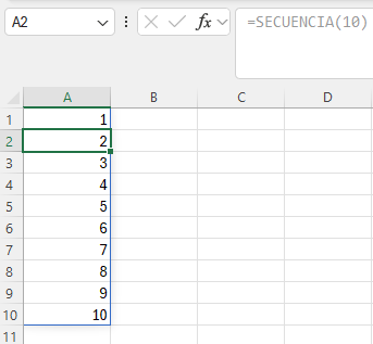 Imagen - Funci&oacute;n Secuencia en Excel: qu&eacute; es y c&oacute;mo funciona
