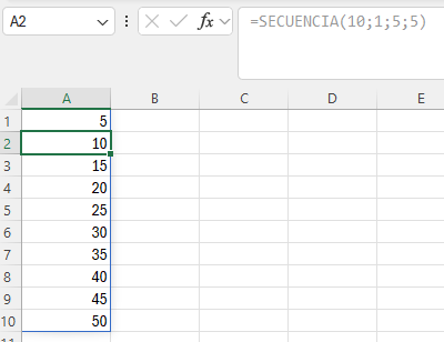 Imagen - Funci&oacute;n Secuencia en Excel: qu&eacute; es y c&oacute;mo funciona