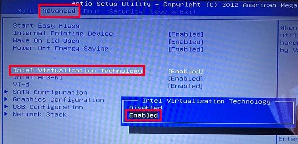 Imagen - Como activar virtualizaci&oacute;n en BIOS y UEFI con VT-x y AMD-V