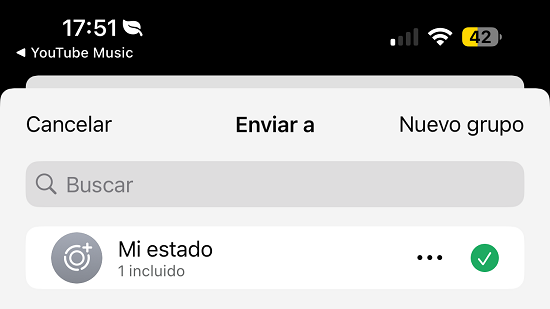 Imagen - C&oacute;mo poner m&uacute;sica en los Estados de WhatsApp